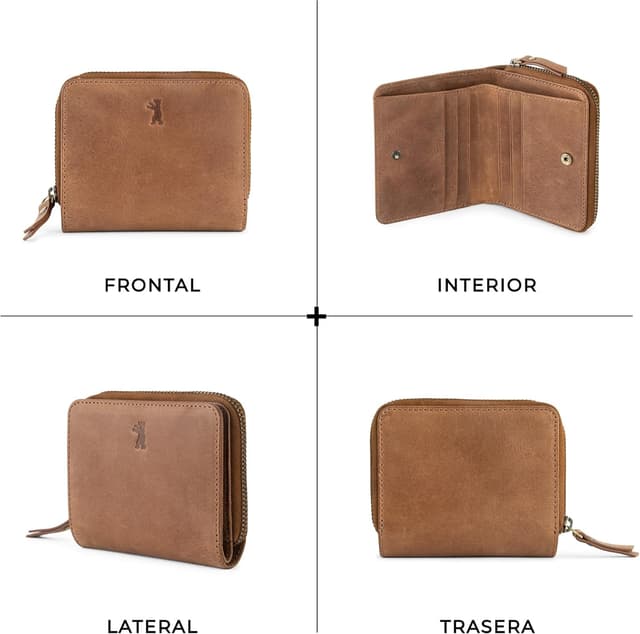 Thumbnail 4 de Berliner Bags Sara Cartera pequeña de piel RFID