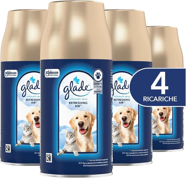 Imagen de Glade Automatic Spray Ricarica 4x269 ml Refreshing Air en OfertitasTOP