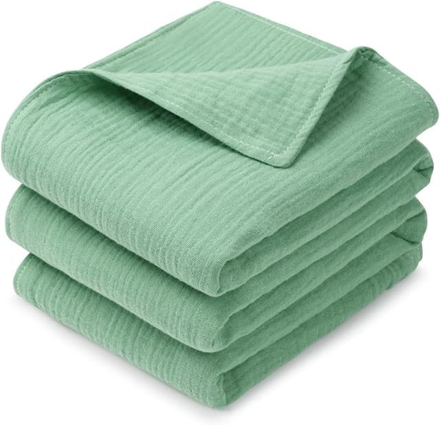 Imagen de Aolso Bébé Couverture 120 x 120 cm mousseline en OfertitasTOP