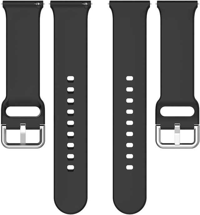 Thumbnail 6 de BYISYUE 24mm silicone sport watch strap for Suunto 7/9, Ticwatch Pro 5 & Garmin Venu X1-style wearers