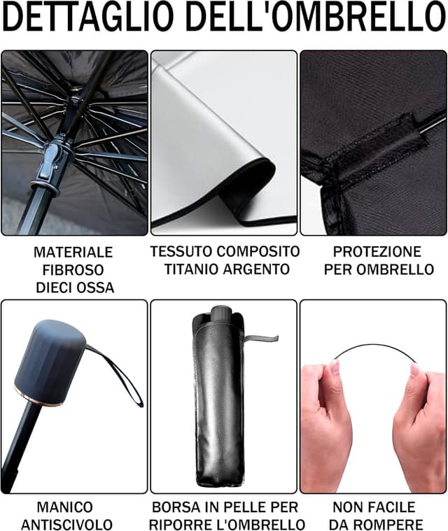 Detalle de Pluworks Parasole Auto Parabrezza pieghevole universale: blocca fino al 98,6% dei raggi UV
