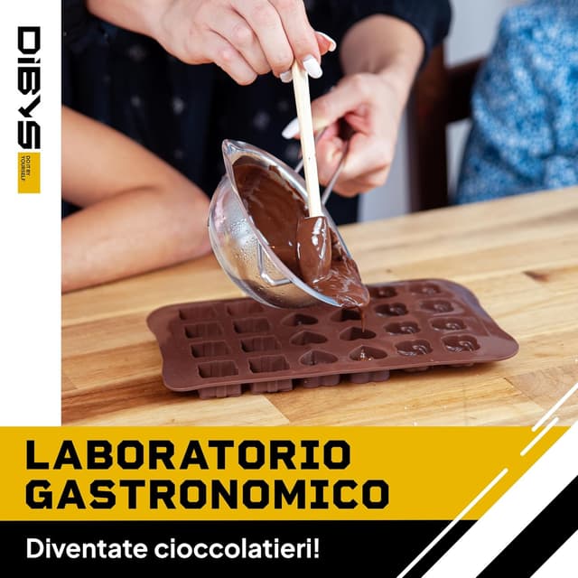 Detalle 2 de DIBYS Kit Fai da Te per Cioccolato 12 ingredienti 🍫