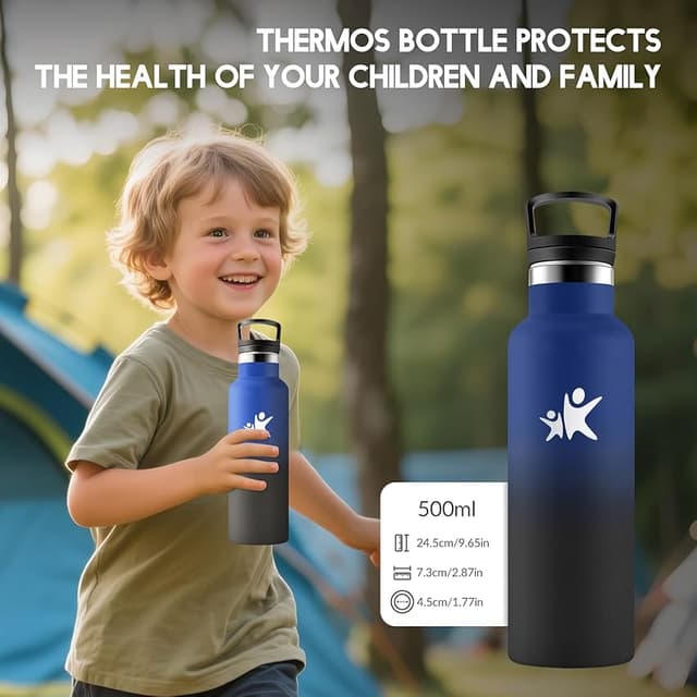 Thumbnail 4 de HoneyHolly Botella Agua Niños 500 ml termo inoxidable