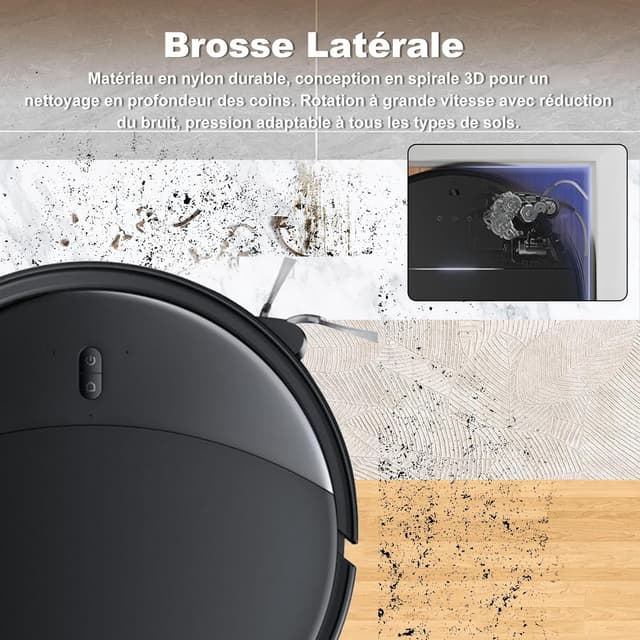 Detalle de Yivy kit d’accessoires pour Roborock SAROS 10 / G30 (lot de 30) : brosses, filtres, serpillières et sacs