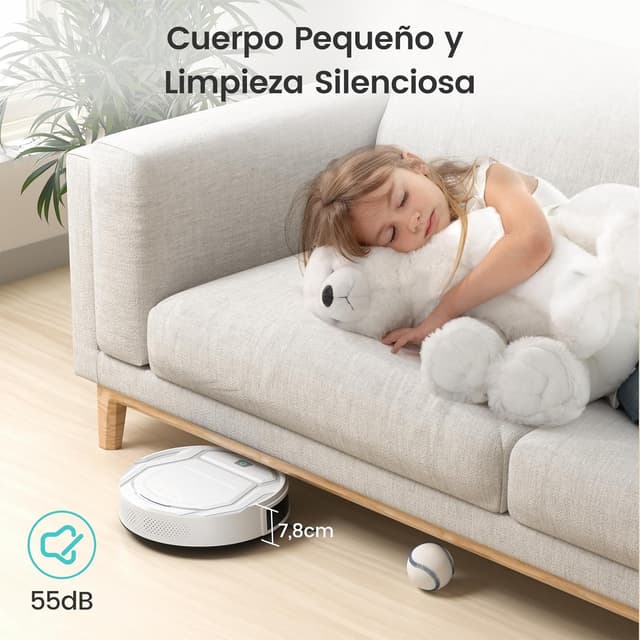 Thumbnail 6 de LEFANT M210P Robot Aspirador 🧹 Potente, Wi-Fi y Control Remoto