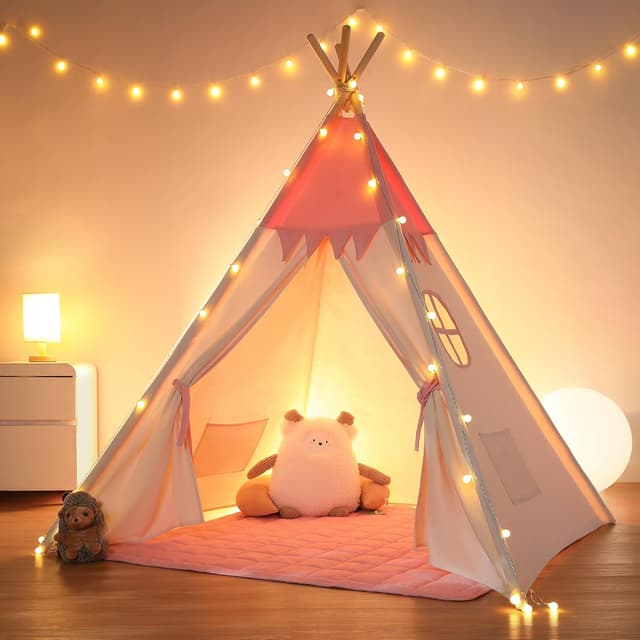 Imagen de Besrey Tipi Zelt für Kinder 120 cm en OfertitasTOP