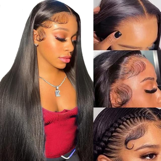 Detalle de SOPSFR SOPSFR straight lace wig 28 inch