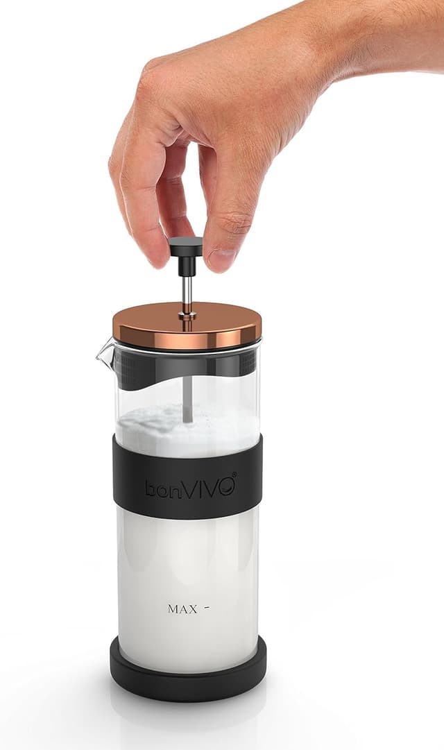 Detalle de bonVIVO FOMO montalatte manuale 400 ml