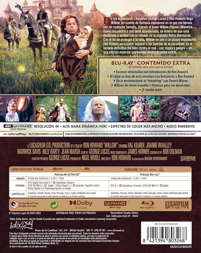 Detalle 2 de Divisa HV Willow 4K UHD Blu-ray