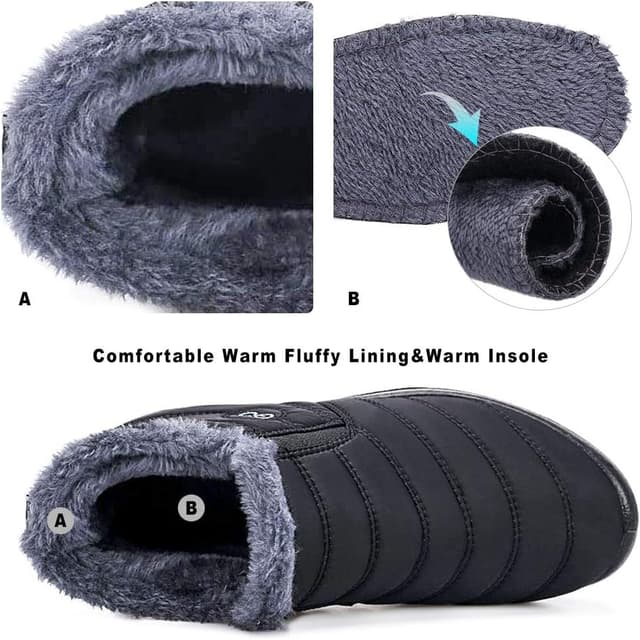 Thumbnail 2 de HARENCE Snow Boots Waterproof Ankle