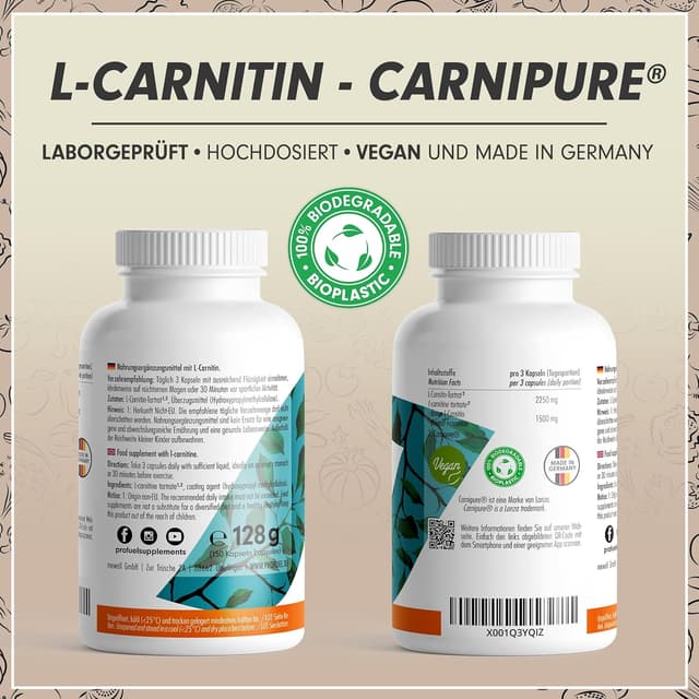 Thumbnail 5 de Lonza Carnipure L-Carnitin hochdosiert 2250 mg