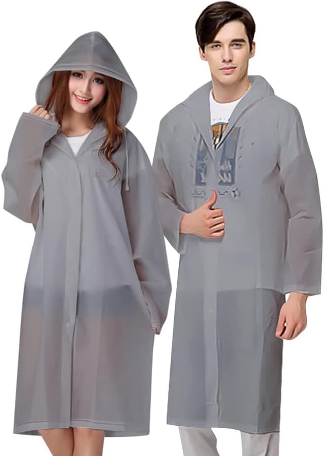 Detalle de Vicloon Poncho Impermeabile 2 pezzi 🌧
