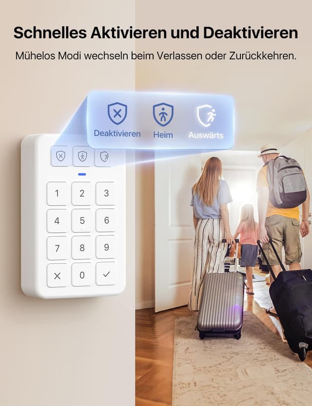 Detalle 2 de X-Sense AS12 Smart Home Alarmanlage