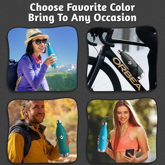 Thumbnail 6 de HoneyHolly Botella Térmica 750 ml para camping y gimnasio