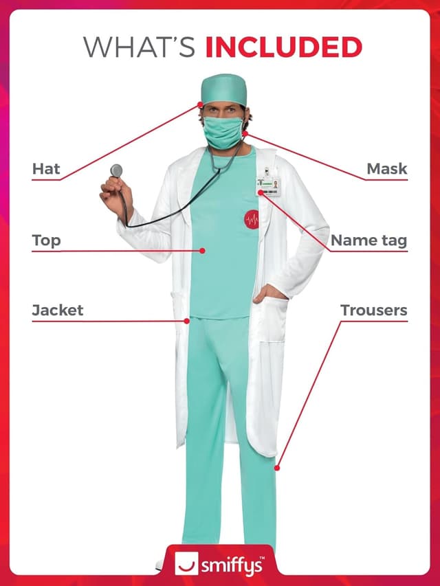 Thumbnail 3 de AptafĂȘtes Costume Chirurgien taille 32-34 đ