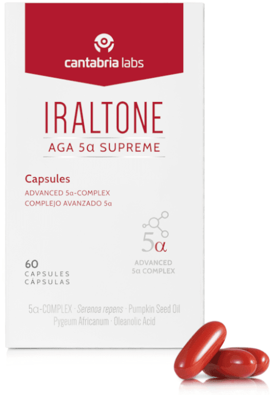 Imagen de Iraltone AGA 5α Supreme 💊 60 Cápsulas en OfertitasTOP