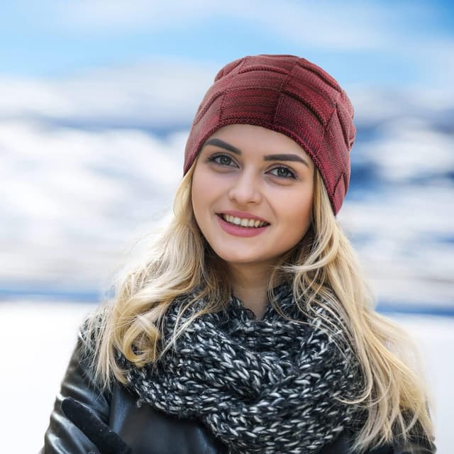 Thumbnail 4 de Compagno Beanie gefüttert Einheitsgröße 52 cm 🧣