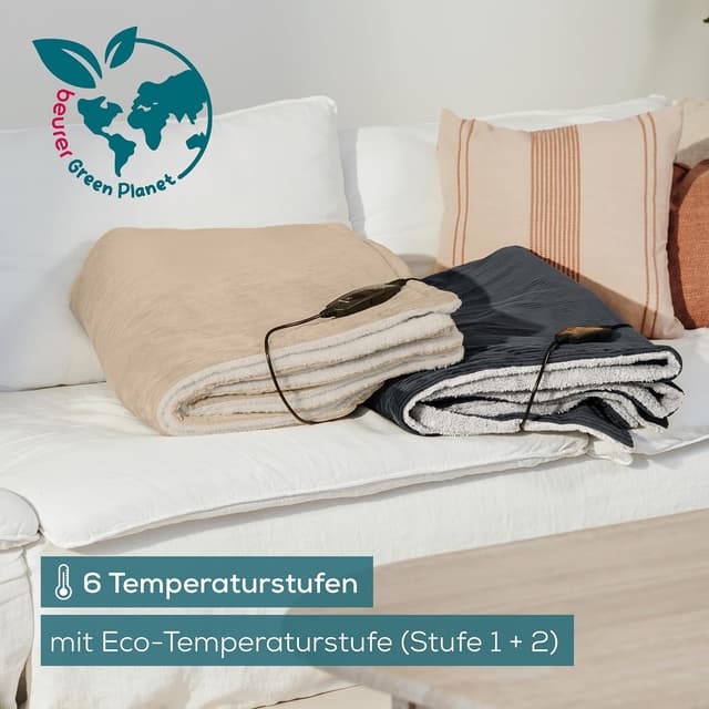 Thumbnail 3 de Beurer HD 80 Cord beige Heizdecke