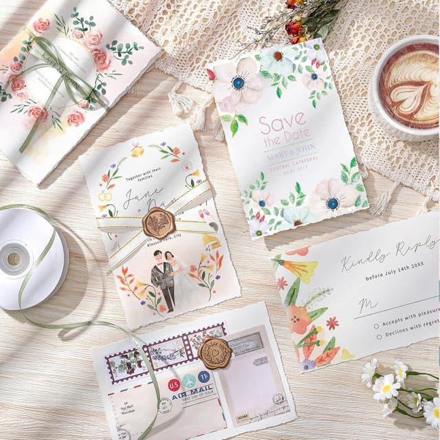 Thumbnail 6 de Deckled Edge 4 x 6in 160 GSM Watercolor Paper 🖼