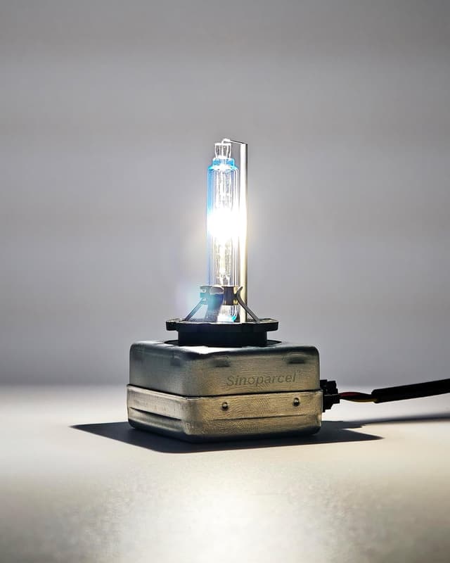 Detalle de Sinoparcel D3S Xenon HID Bulb (6000K White, 35W) – 62340/42302/42403 Replacement, PK32d-5, 2-Year Warranty (Pack of 2)