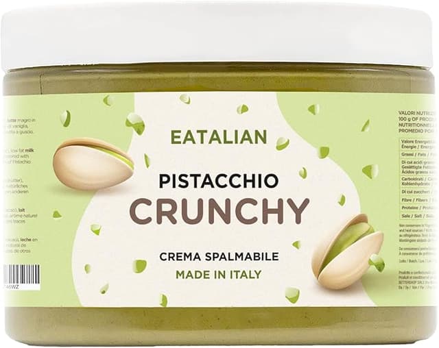 Imagen de EATALIAN by AMZ BETTER Crema de Pistacho Crunchy 500g 🍈 en OfertitasTOP