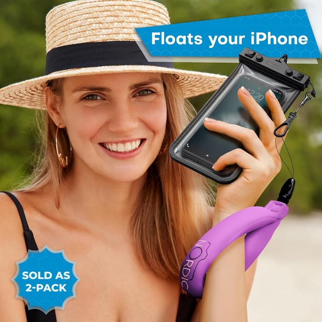 Thumbnail 1 de nordic flash Schwimmende Handschlaufe 2er-Set – Schwimmband 🎣