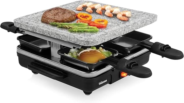 Imagen de Tristar RA-2745 Raclette con piedra y 4 sartenes en OfertitasTOP