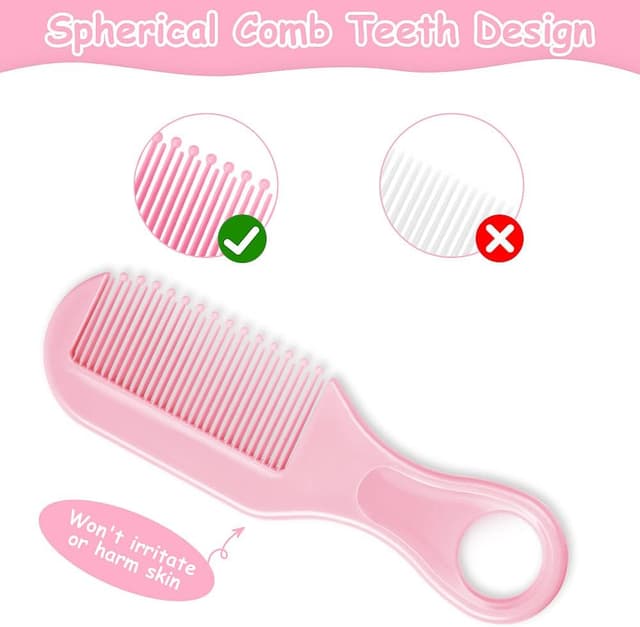 Detalle 2 de Aolso Baby Hair Brush 3PCS set