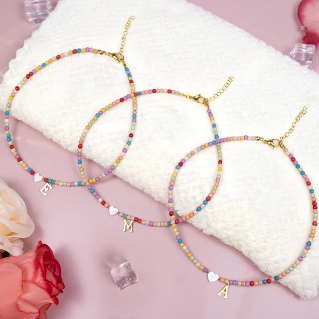 Detalle 2 de Awfrky Initial Cross Body Bag Fanny Pack Personalised Gift Set (6-piece) for teen girls