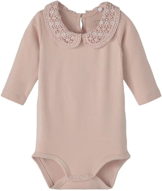 Detalle de NAME IT Baby Mädchen Nbftylla Langarmbody (1er Pack) – bequemer Langarmbody für kleine Entdecker