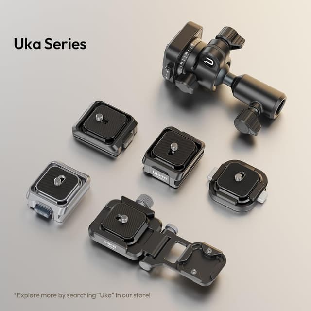Detalle 2 de ULANZI C061 Kamera Schnellwechselplatte für DJI RS2/RS3/RS4 & RS4 mini Gimbal (Quick Release, Tragfähigkeit bis 6 kg)