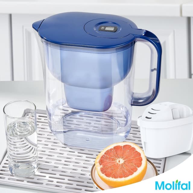 Detalle 2 de Molifal Wasserfilter-Kartusche Ersatz kompatibel mit BRITA MAXTRA/Maxtra+/Maxtra Plus, Style, Marella, Elemaris (12)