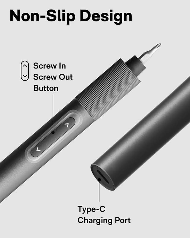 Thumbnail 5 de HOTO 25‑in‑1 Mini Electric Screwdriver 3.7V