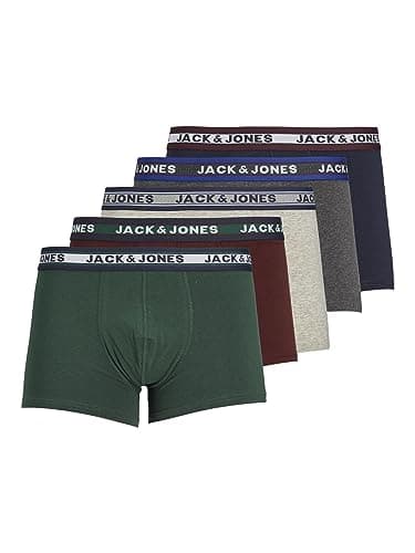 Imagen de Jack & Jones Trunks 5-Pack Dark Grey Melange XL en OfertitasTOP