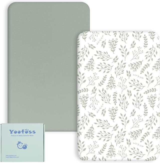 Detalle de Yoofoss cot bed sheets 65 x 95 cm