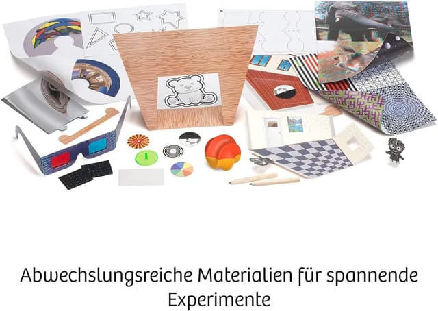 Detalle 2 de KOSMOS 654252 Brain Tricks Experimentier-Set 8â12 đ§Ș