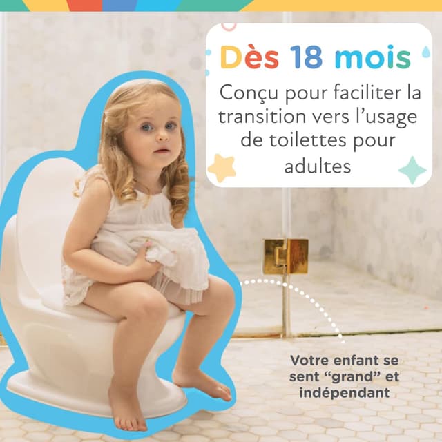 Thumbnail 5 de Nuby My Real Potty pot bébé 18 mois 🚽