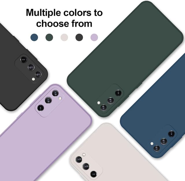 Thumbnail 6 de GiiYoon Hülle für Samsung Galaxy S20 FE: Liquid-Silicone Case mit Rundumschutz und weichem Mikrofaserfutter