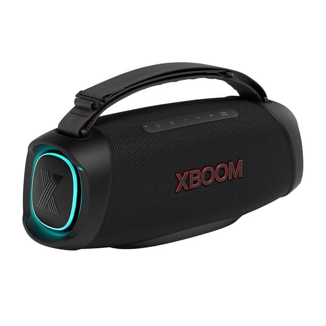 Detalle de LG XBOOM Go X8GTBK: Altavoz portátil resistente y potente 🔊