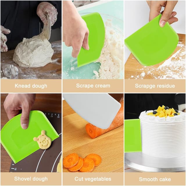 Thumbnail 4 de Vicloon Juego de Cortadores de Pizza y Masa 🍕