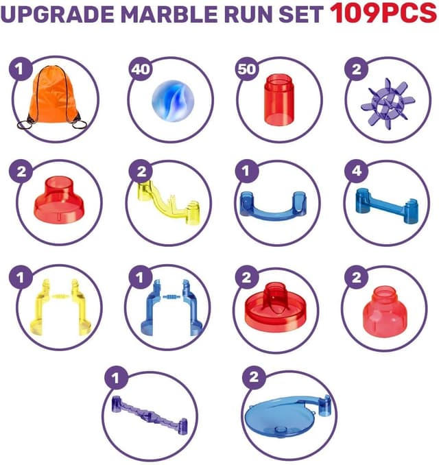 Detalle 2 de LOYO 109 Pieces Marble Run