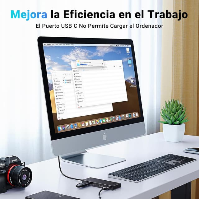 Detalle 2 de UGREEN 10Gbps Hub USB C: Conecta y Expande Tu Dispositivo 🚀