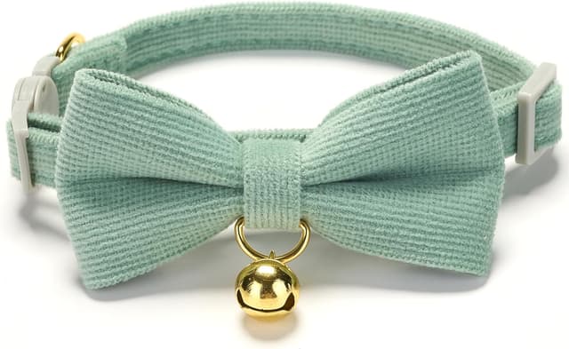 Thumbnail 6 de YUDOTE Cat Collars (Pack of 2) – Pink & Purple printed quick-release collars with removable bell