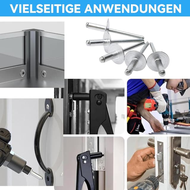 Thumbnail 6 de Dayalo Blindnieten 4,8 x 12 mm Großflansch