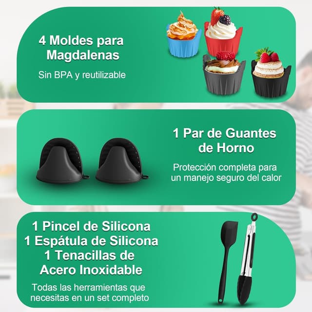 Thumbnail 4 de Molde silicona para COSORI Turbo Tower Pro 10.8L