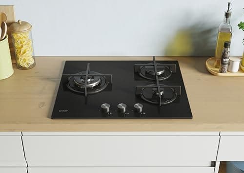 Thumbnail 4 de Candy Moderna CSG63B4PB Placa Gas 60cm 3 Fuegos Negro 🍳