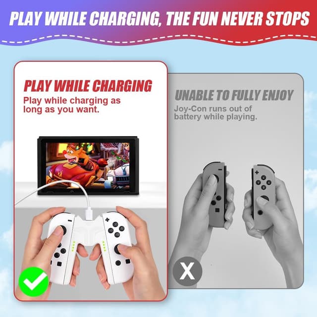 Thumbnail 4 de OFFCUP Joy Con Charging Grip for Switch