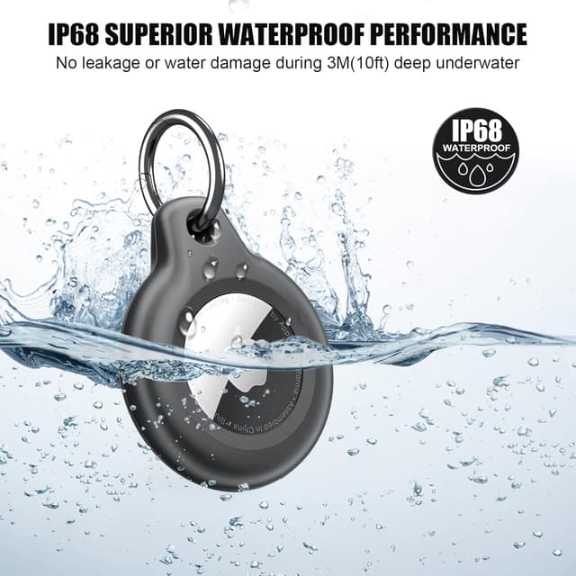 Detalle 2 de Supfine Airtag Holder Waterproof 2-Pack