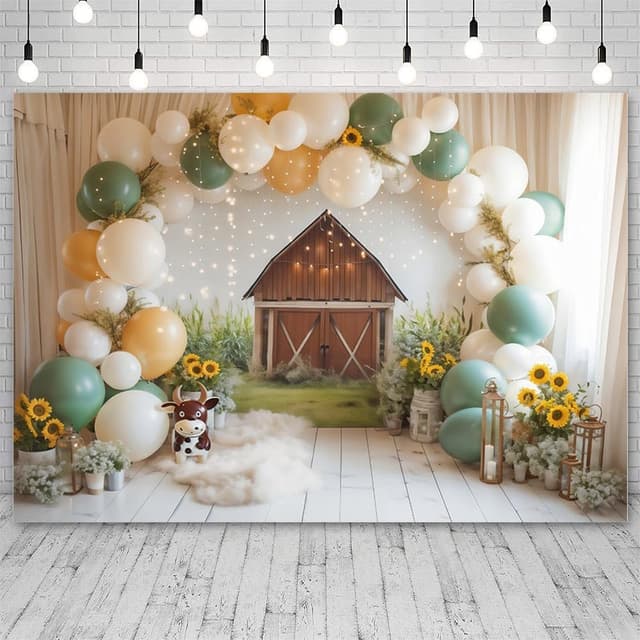 Thumbnail 1 de AIBIIN Farm Backdrop 7x5ft