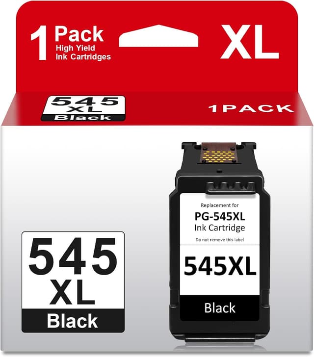 Detalle de Neiber 545 XL Schwarz (PG-545XL) kompatible Patronen für Canon 545 – für diverse Pixma-Modelle